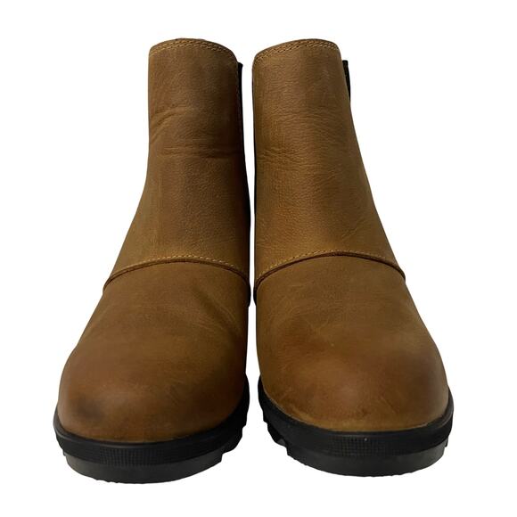 Sorel Tan Joan Of Arctic Wedge II Chelsea Ankle Bootie Waterproof Women’s sz 8.5 - Picture 4 of 15